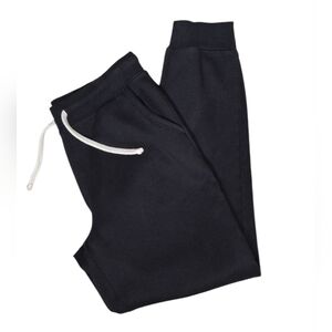 ITaLIC Men's Joggers Drawstring Sweatpants Black Size Medium Active Lounge Comfy